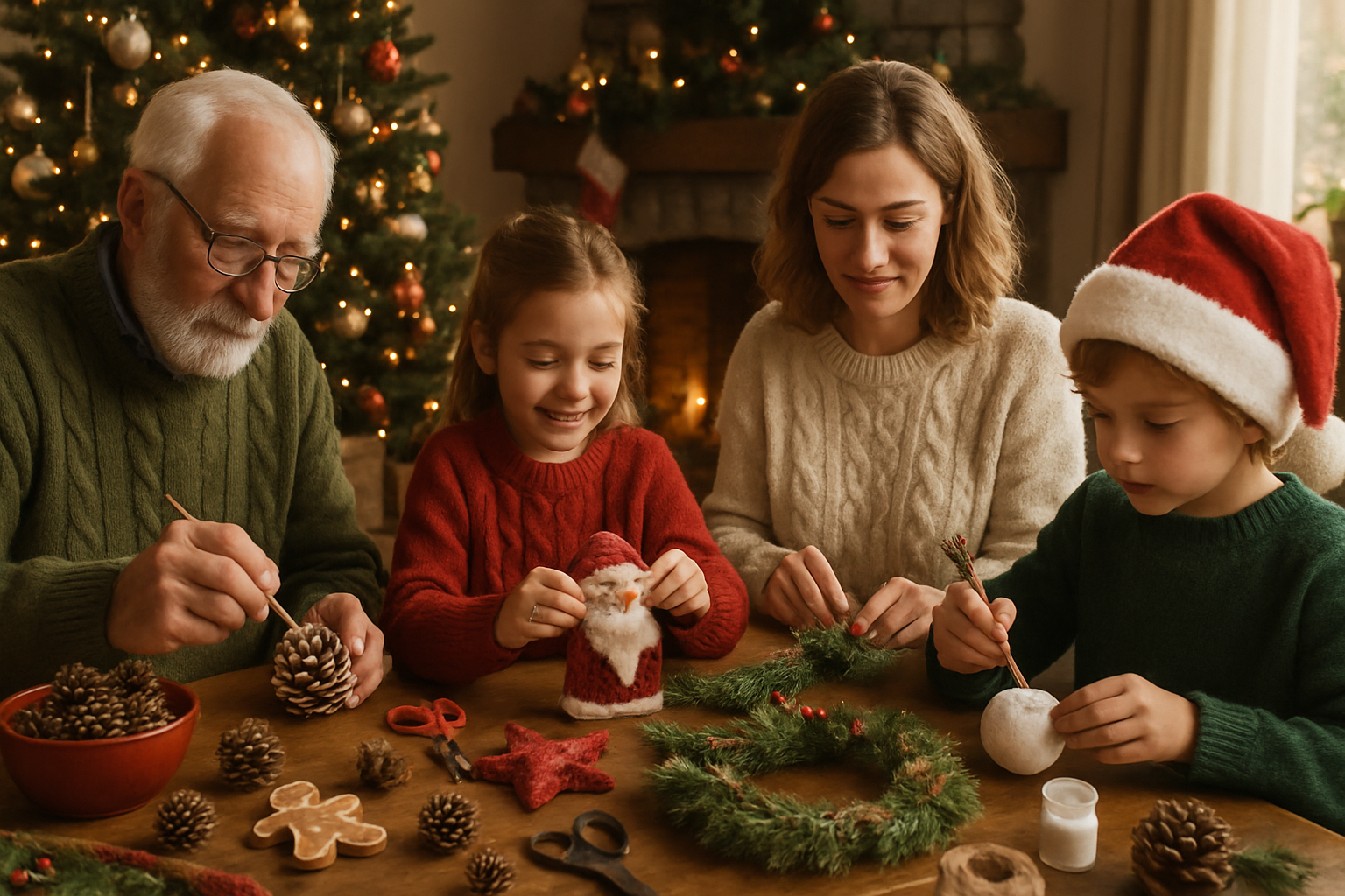 juleaktiviteter - Illustration